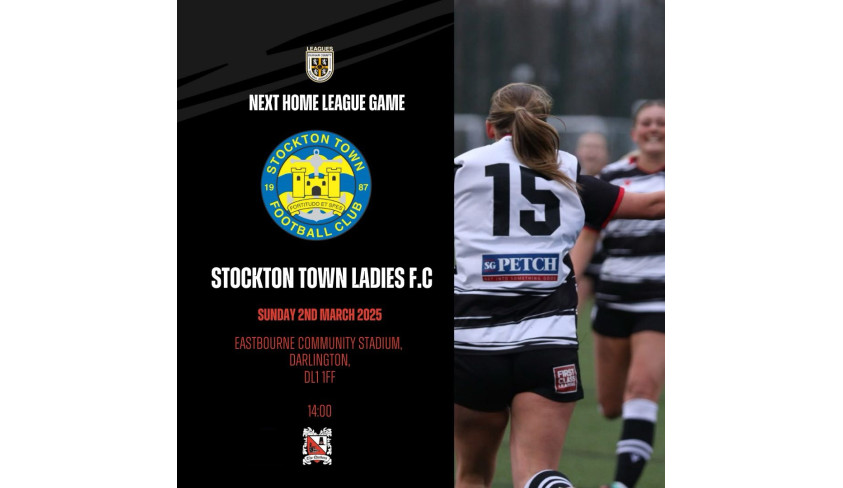 Darlington Women at home to Stockton on Sunday