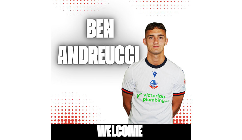 Quakers sign Ben Andreucci from Bolton