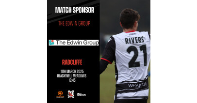 Thanks to our match sponsors The Edwin Group