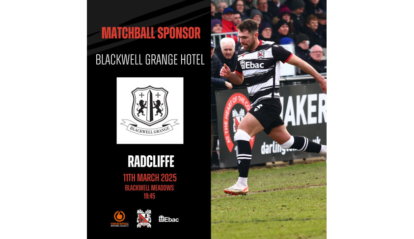 Thanks to our matchball sponsors: Blackwell Grange Hotel