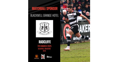 Thanks to our matchball sponsors: Blackwell Grange Hotel