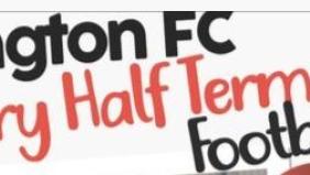 Bookings past halfway for the half term football camp!