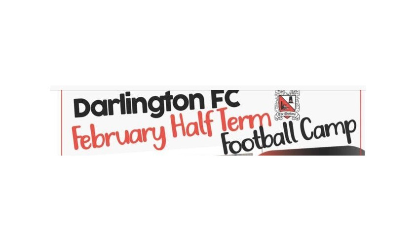 Bookings past halfway for the half term football camp!