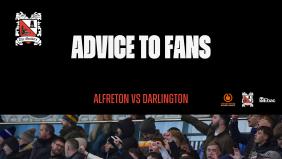 Alfreton v Darlington: Advice to fans