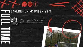 Under 23s beat Ferryhill to close in on a top two place
