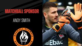 Thanks to our matchball sponsor: Andy Smith