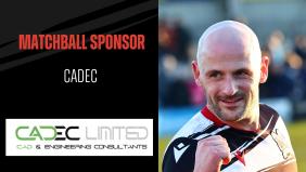 Thanks to our matchball sponsor: Cadec