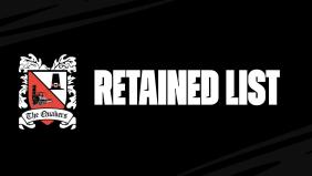 The retained list