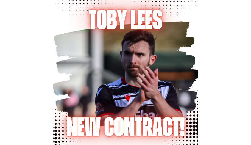 Toby signs a contract for the 2025-26 season