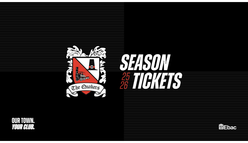Season Tickets 25/26 – Be The Difference