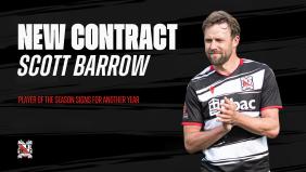 Scott Barrow signs up for the 25-26 season