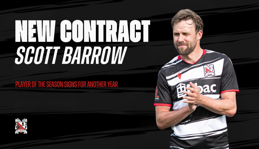 Scott Barrow signs up for the 25-26 season