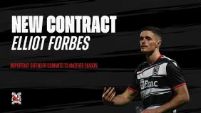 Elliot Forbes signed for next season