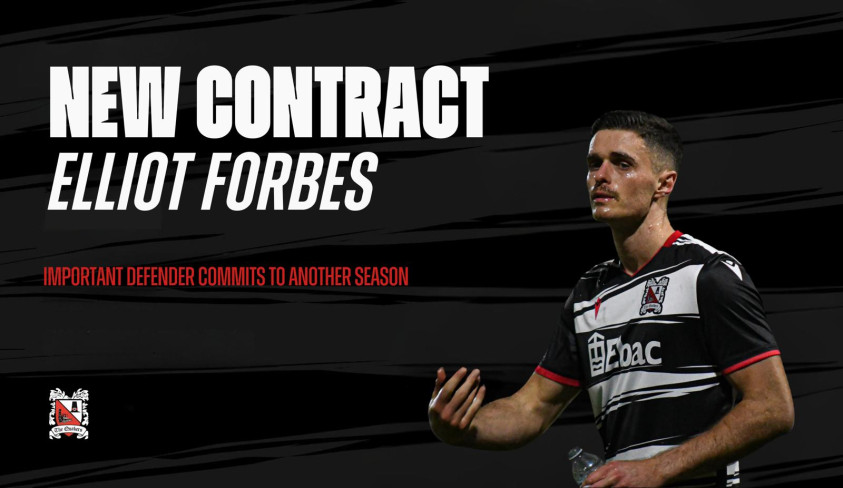Elliot Forbes signed for next season