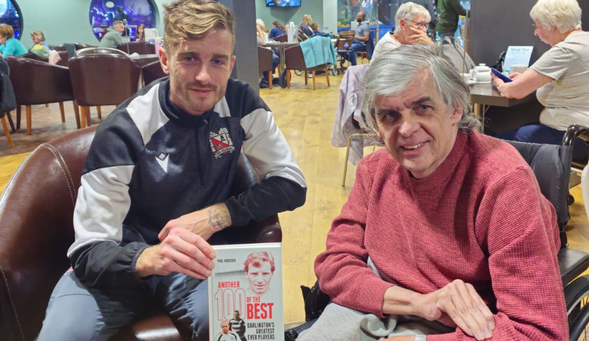 Darlington FC fan and Author Paul Hodgson Receives Huge Support on Latest Book