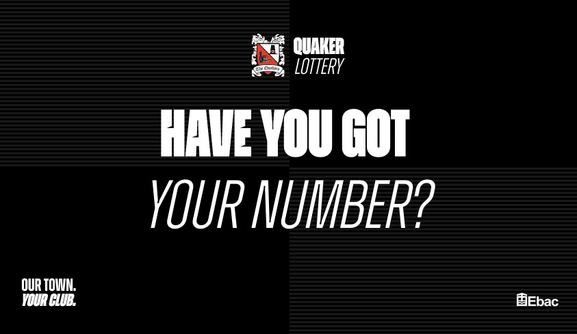 Join the Darlington FC Lottery