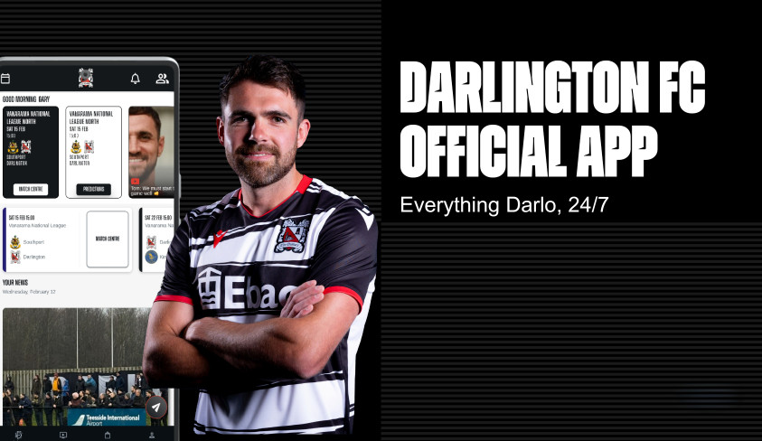 The Official Darlington FC App is Here