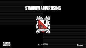 Promote your business with an advert board at Blackwell Meadows!