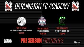 Academy side arrange three friendlies