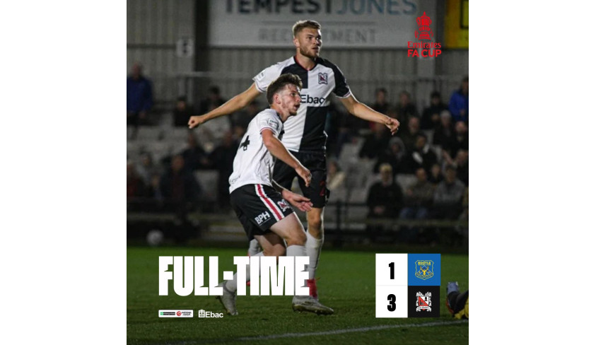 Players' reaction to Bootle win