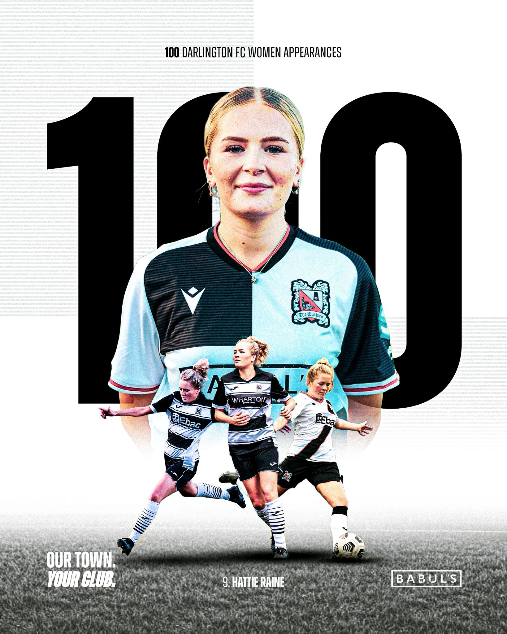 Hattie joins the 100 club