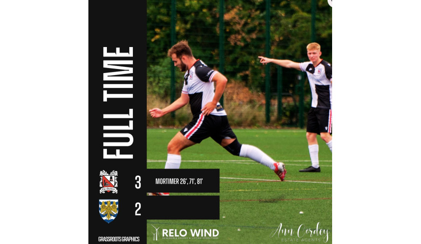 Jack's hat trick gives the under 23s victory