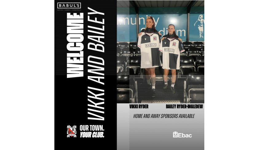 Quaker Women sign mother and daughter pair