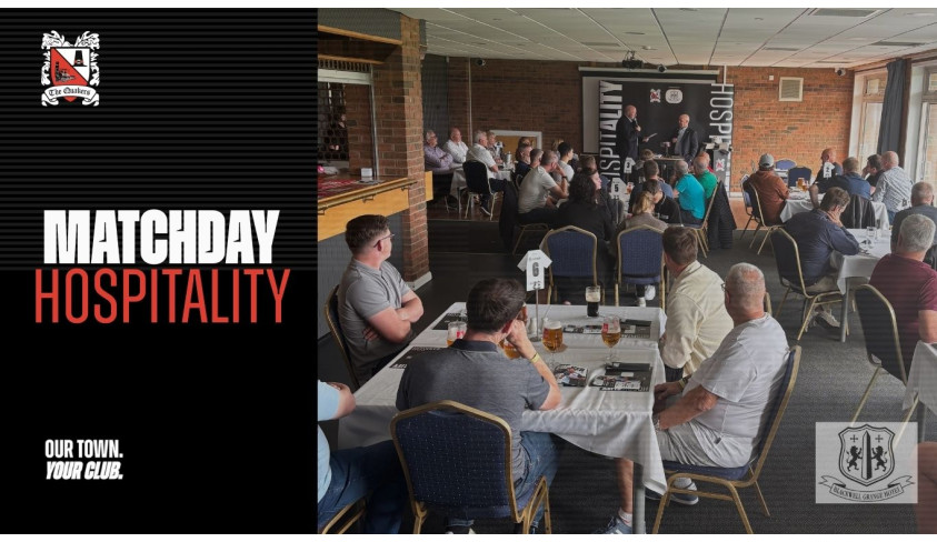 Matchday Hospitality – FA Cup v AFC Telford United