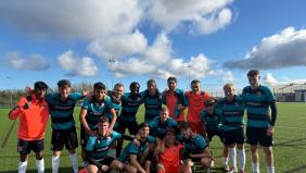 Academy win first game of the season