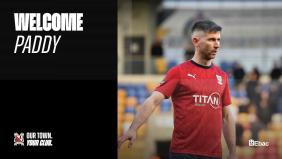 Quakers sign Paddy McLaughlin on loan