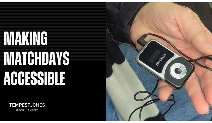 Making Matchdays Accessible: New In-Stadium Commentary for Fans With Sight Loss