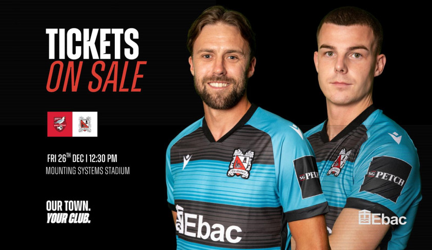 Scarborough v Darlington: Ticket news