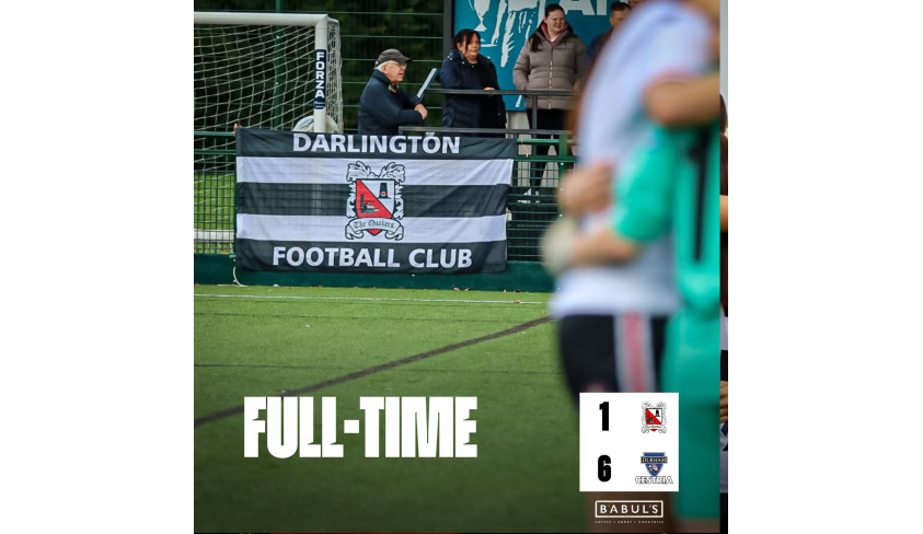 Darlington Women lose at home to Cestria