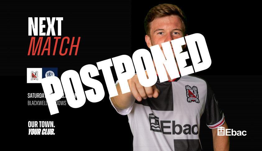 Macclesfield game postponed