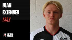 Max's loan extended until the end of the season