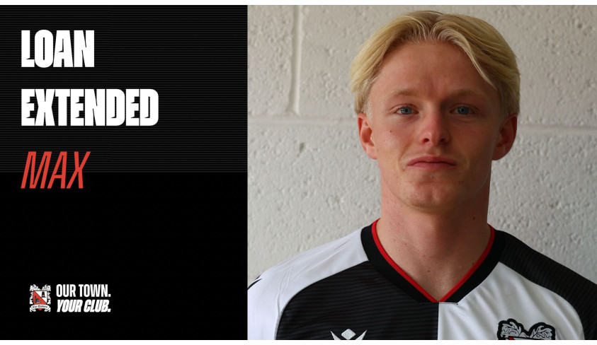 Max's loan extended until the end of the season