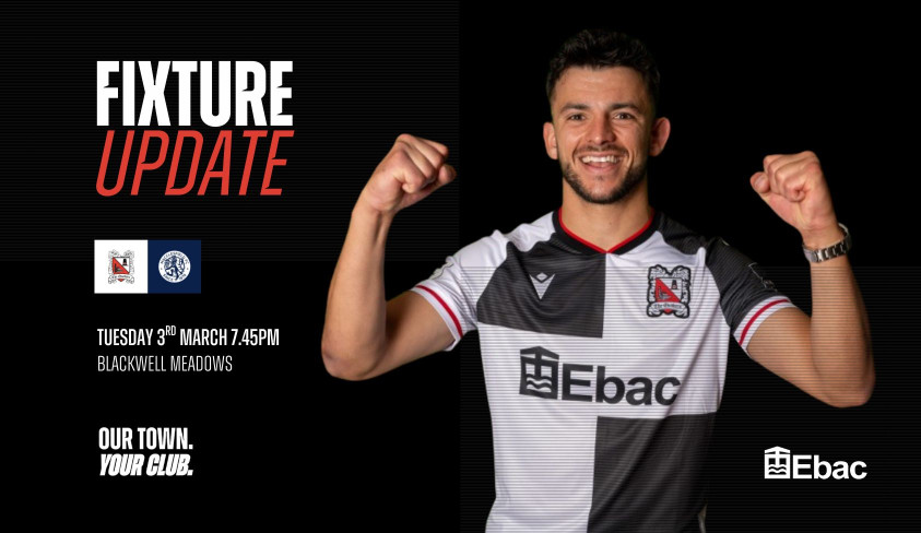 New date for the Macclesfield game