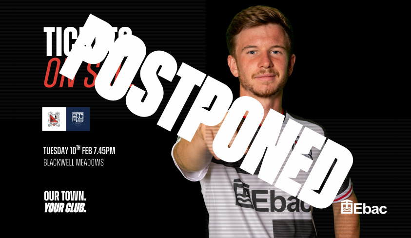 Radcliffe match postponed