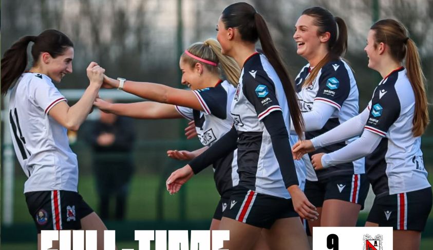 Quaker Women hit nine in win over Hartlepool