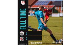 Under 23s narrowly beaten at Middlestone Moor