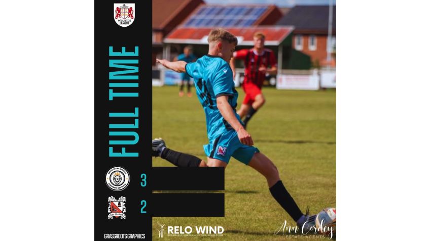 Under 23s narrowly beaten at Middlestone Moor