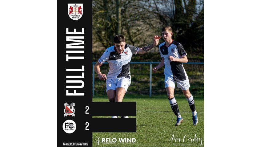 Nine man Under 23s draw with Hartlepool